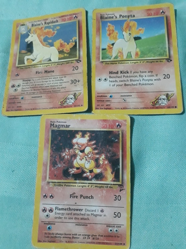 Imagen 2 de 4 de 9 Cartas De Pokemon Original
