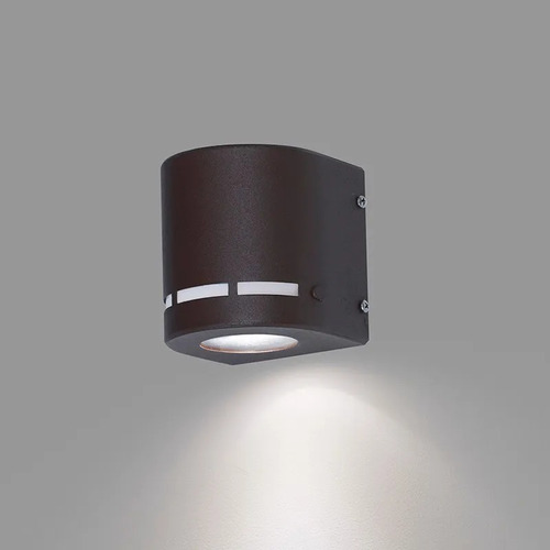 Imagen 3 de 10 de Pack X2 Aplique Unidireccional Difusor Exterior + Led Gu10