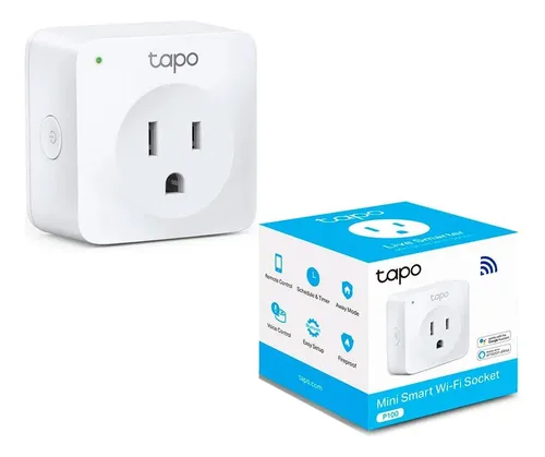 Enchufe inteligente Tapo P100 Wi-Fi Pack 2 unidades