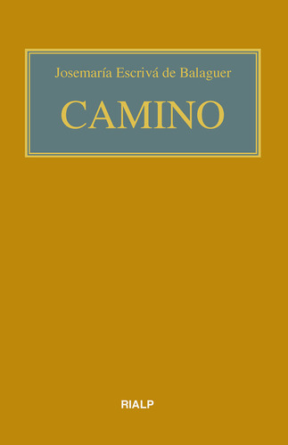 Camino Bolsillo Rustica Color - Escriva De Balaguer, Josemar