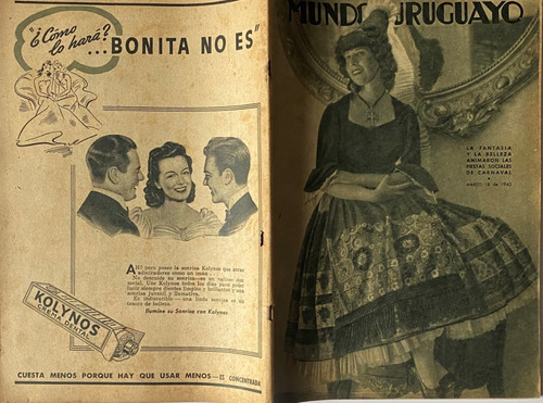 Mundo Uruguayo N° 1247 Actualidad 1943