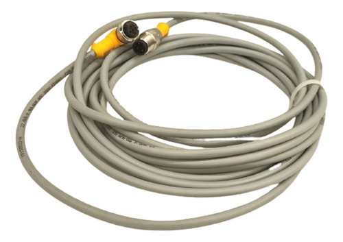 Cable Para Sensor U2437 Turck Hembra 4 Pines, Macho 4 Pines