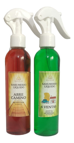 Sahumerio Liquido Abre Camino, 4 Ventas Pack 2