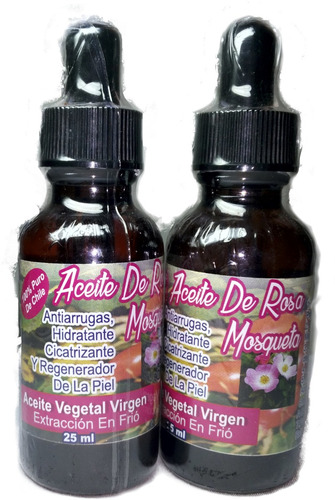 Imagen 3 de 8 de De Rosa Mosqueta Chilena, Rejuvenece Piel 25 Ml ,cicatrices