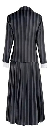 Set De Cosplay De Uniforme Escolar Para Miércoles De Hallowe