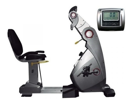 Bicicleta Horizontal Recumbent Cranck Magnética Sportfitnes