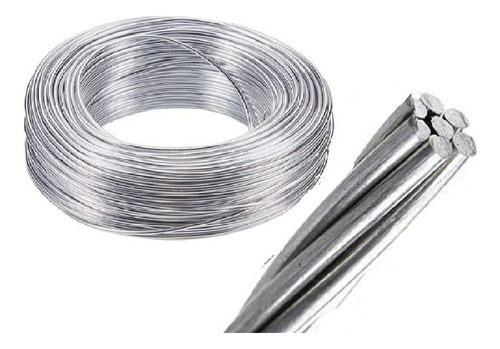 Cable De Aluminio Desnudo 1x35 Mm 7 Hilos 100 Metros