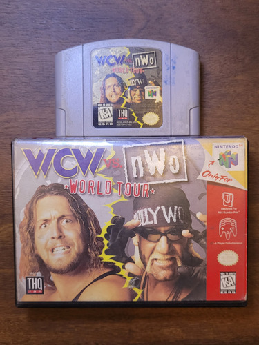 Jogo Wcw Vs Nwo World Tour Nintendo 64 Original