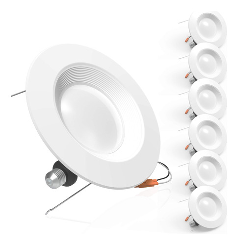 Hb-bt-5/6in-6pk-3000k Paquete De 6 Luces Led Empotradas...