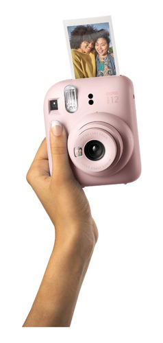 Câmera Instantânea Fujifilm Instax Mini 12 Rosa Gloss