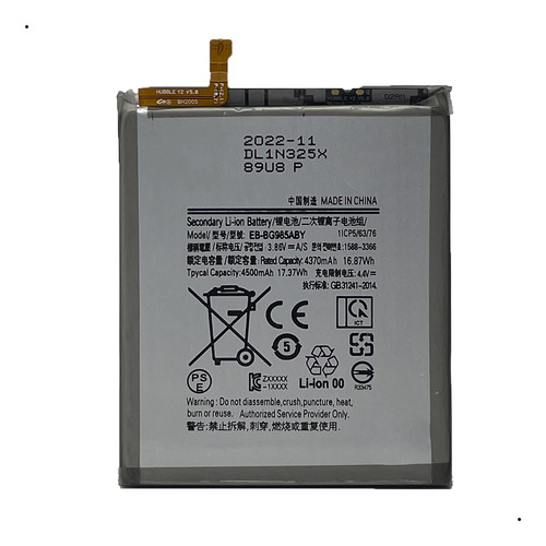 Flex Carga Bg985aby Compativel Galaxy S20 Plus + Kit Reparo