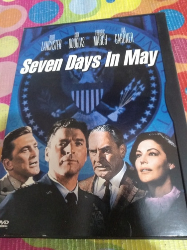 Dvd Seven Days In May Burt Lancaster Kirk Douglas