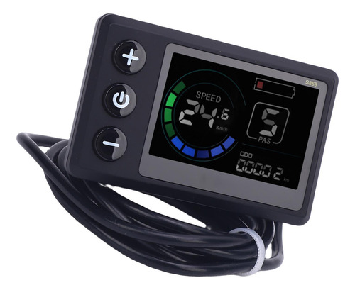 Medidor De Pantalla Para Bicicleta Eléctrica Lcd S869 Dc 24v
