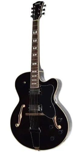 Guitarra Electrica Caja Tipo Jazz 335 Leonard Jz33bk