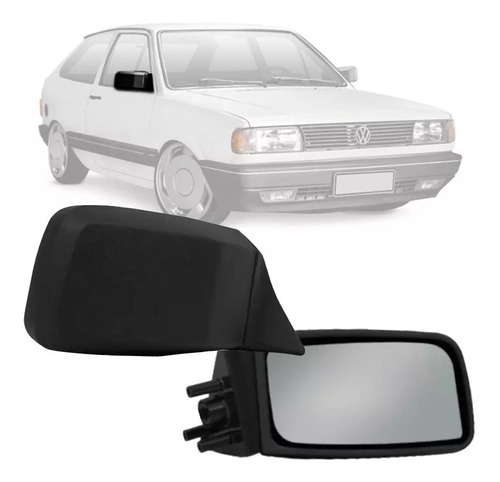 Retrovisor Gol Parati Quadrado Fixo 90 91 92 93 Direito