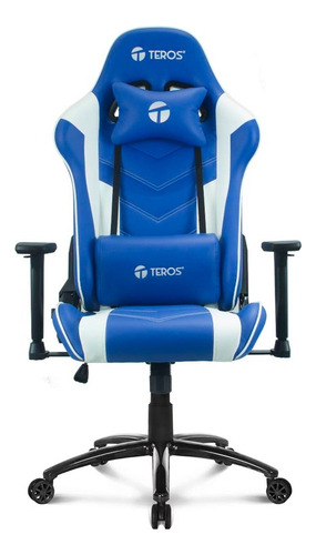 Silla Gaming Teros Azul Prem Clase 4 Max Estructura Metal 4d