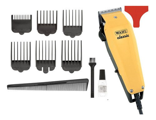 Máquina De Cortar Cabelo Wahl Classic - Profissional Com 6 P