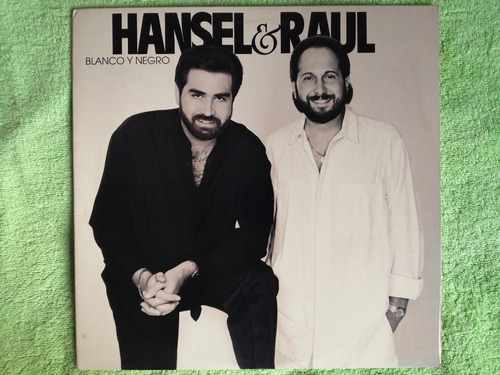 Eam Lp Vinilo Hansel & Raul Blanco Y Negro 1988 Luis Enrique