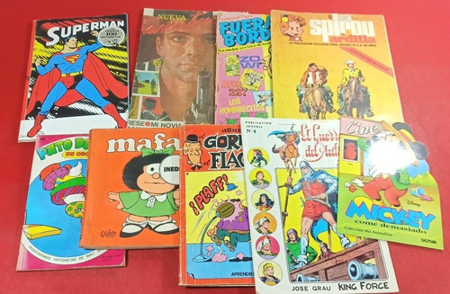 Lote Historietas Comix Revistas Retro 80s Y 90s