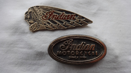2 Pines Indian Motorcycles Moto No Escudo Harley Gilera