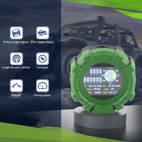 Brújula Con Velocímetro Con Pantalla Car Hud Para Vehículo