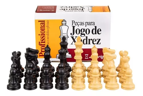 Peças De Xadrez Jaehrig Oficial Rei 10cm Profissional Feltro