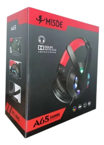 Audifonos Con Microfono Gaming A65 Gamer Pc Laptop