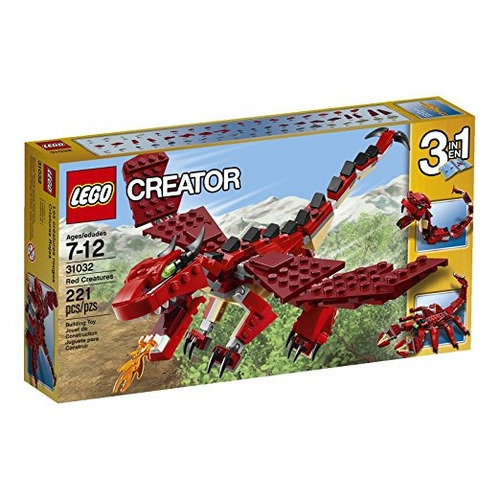 Lego Creator Criaturas Rojas