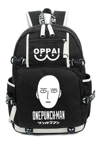 Mochila Luminosa De Dibujos Animados De Anime One Punch Man