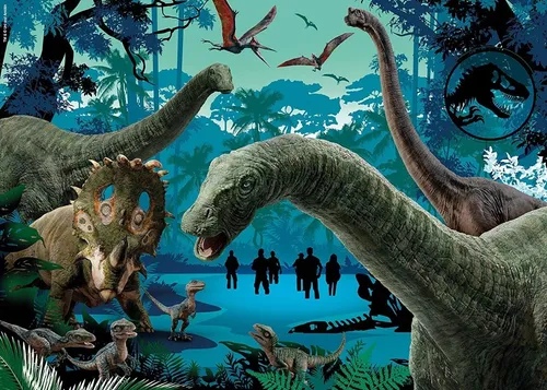Jurassic World Jumbo, Libro Para Colorear Dinosaurios 64pa