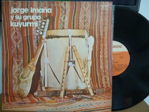 Jorge Imaña Y Su Grupo Kuyurmi Vinilo Argentino