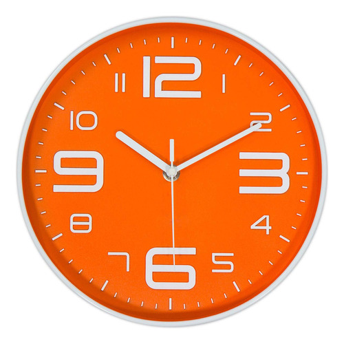 Reloj Pared Moderno Esfera Numero 3d 10  45 Minuto Tictac