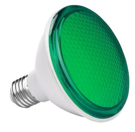 Lampada Par30 10w 740lm 85-240v Lente Verde