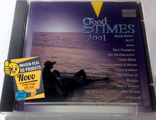 Cd  Good Times 2001 14 Sucessos Romanticos - Novissimo