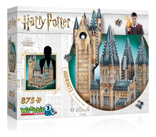 Puzzle 3d Wrebbit Torre De Astronomia Harry Potter 875 Pzas