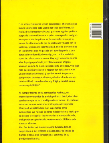 Imagen 2 de 2 de Las Kuitas Del Hombre Mosca / Eduardo Liendo