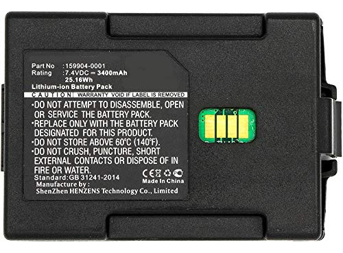 Barcode Scanner Battery Funciona Lxe Mx7 Escaner Codigo 7.4