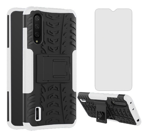 Asuwish Funda Para Teléfono Xiaomi Mi 9 A3 Cc9 Con Protector