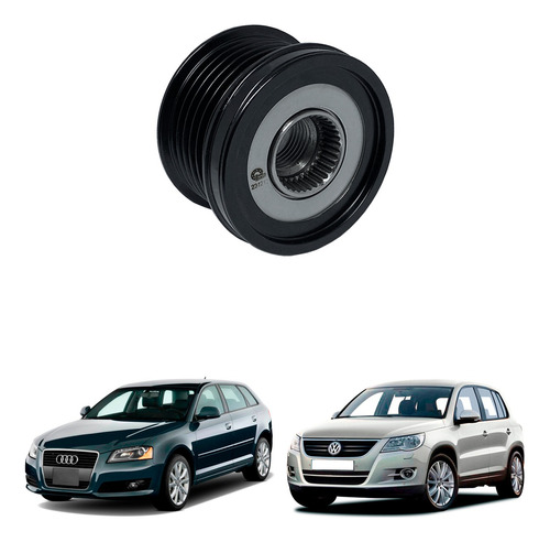 Polia Roda Livre Audi A1 A3 Vw Fox Golf Jetta Tiguan Up