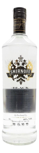 Vodka Smirnoff Black 1000ml