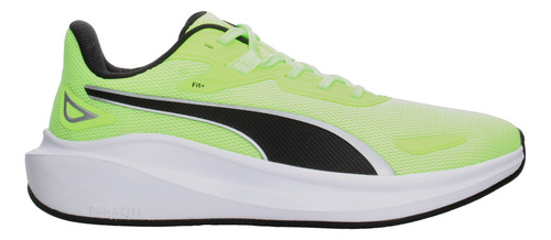 Tenis Hombre Puma Skyrocket Lite Fizzy Verde Deportivo Correr Running Entrenamiento Cintas Caballero