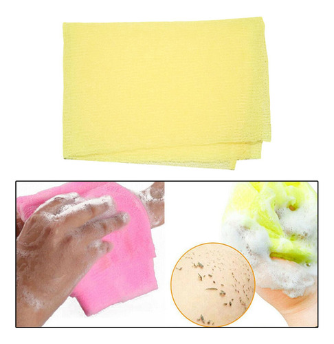 Paño De Nylon Toalla De Baño Paño Coreano Ducha De Cuerpo