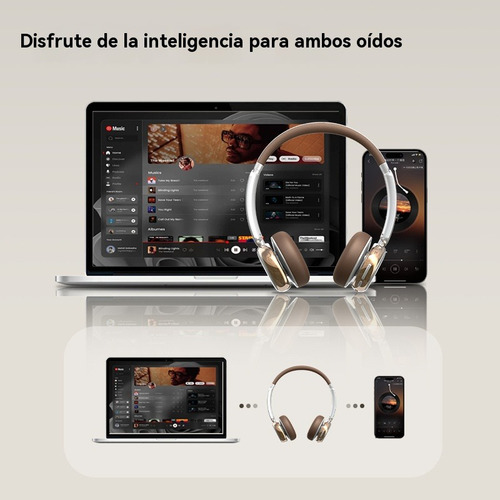 Auriculares Bluetooth Retro Sansui Dt11, Modo Anc De -45 Db