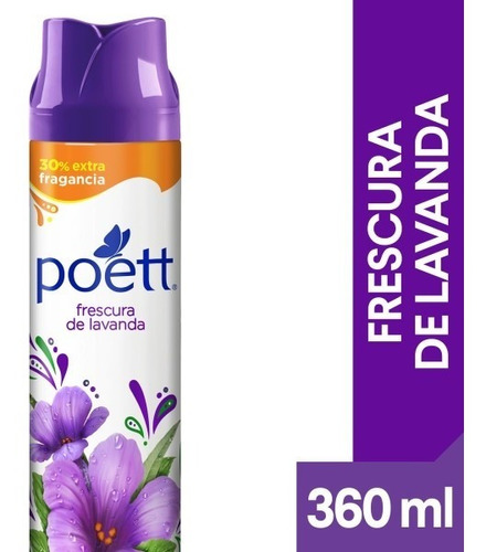 Poett Desodorante Ambiente Fresc De Lavanda Aerosol 360ml