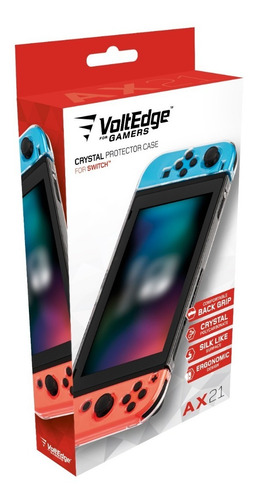 Imagen 1 de 4 de Funda Crystal Protectora Para Nintendo Switch
