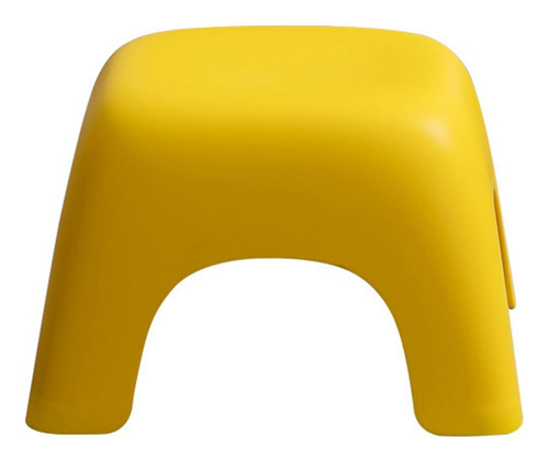 Nuevo Taburete Cuadrado Moderno Minimalista Amarillo