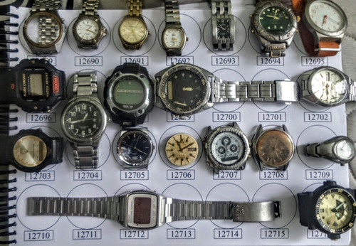 Lote 46 Sucatas Casio E Outros- Máquina Do Tempo