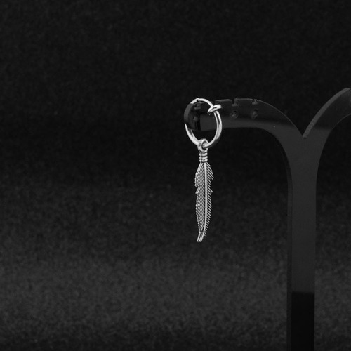 Pendientes De Plumas Para Hombre Y Mujer, 1 Par De Joyas Geo