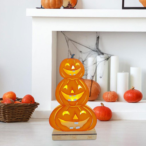 Luz De Calabaza De Halloween, Luces De Noche, Atmósfera De