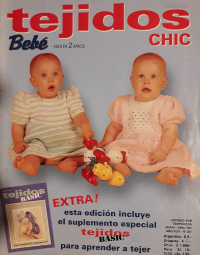 Revista De Tejidos Chic Bebé Hasta 2 Años Conjuntos Liquido